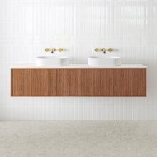 Clifton Ensuite 1800mm Wall Hung Double Vanity